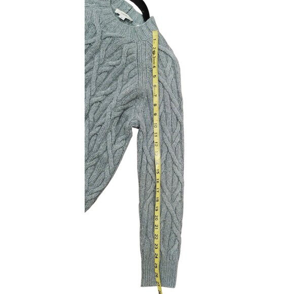 Vince - Twisted Chain Turtleneck Sweater in Jadeite Size S - Picture 10 of 11